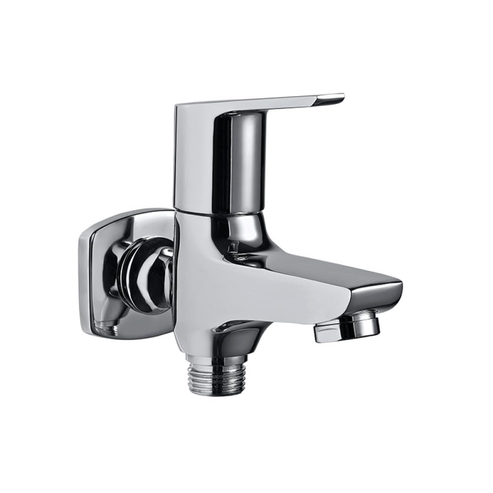 Essco 2-Way Bib Cock with Wall Flange APR-CHR-101041 : Amazon.in